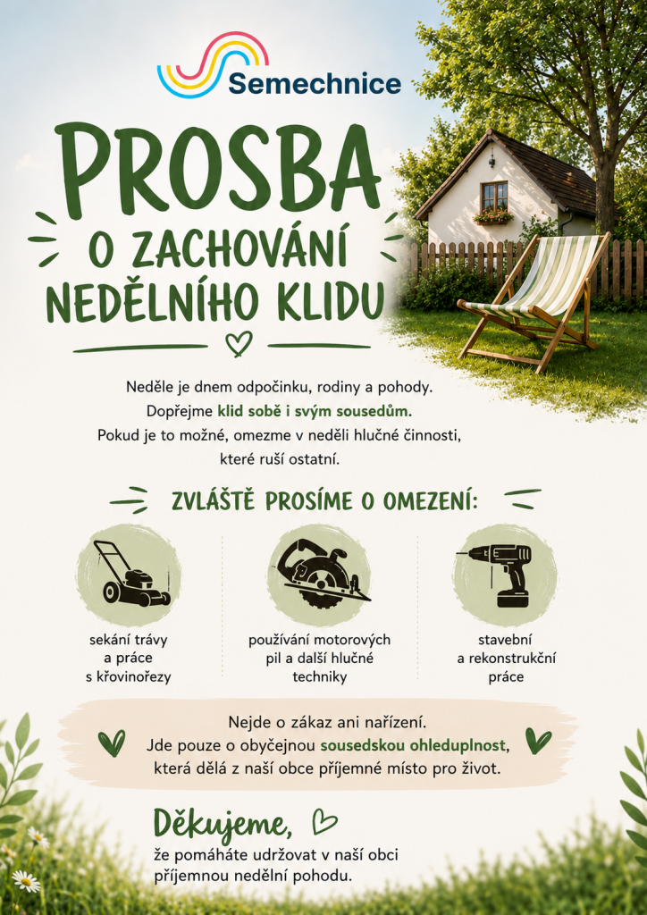 Nedělní klid v obci